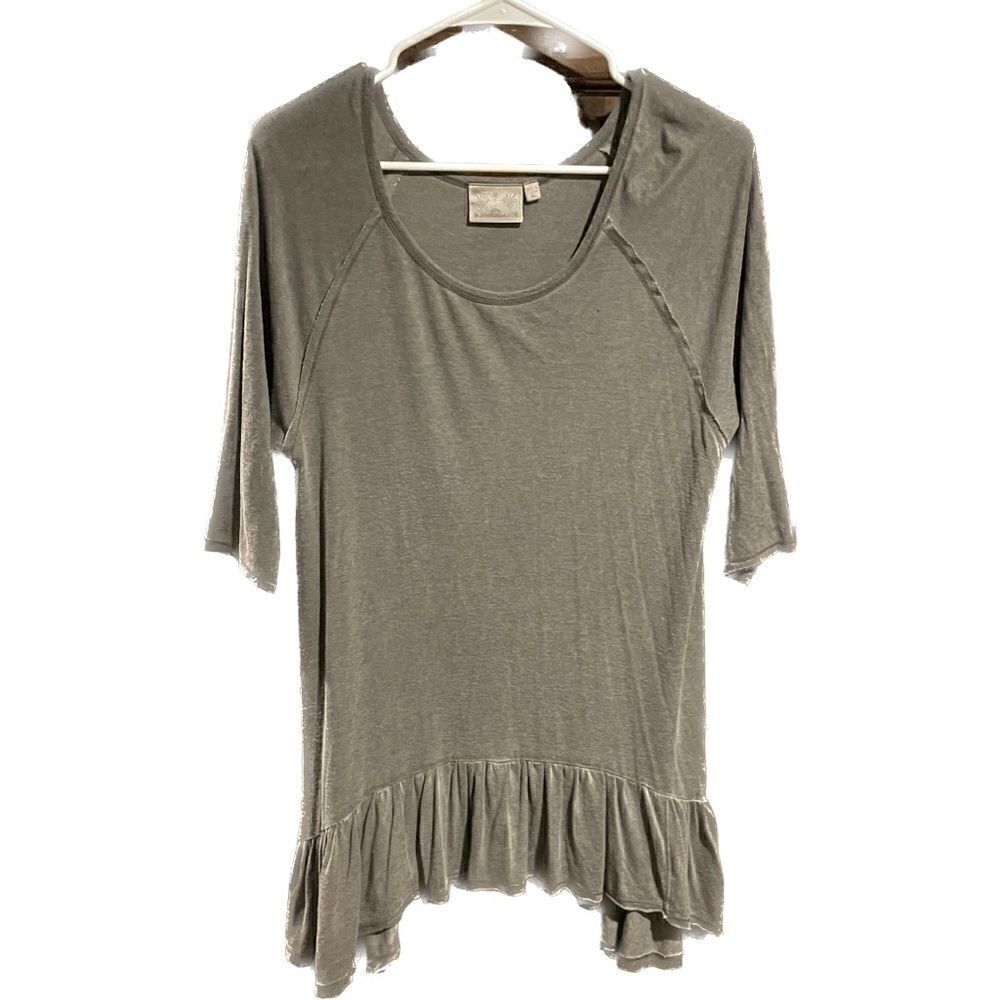 Dantelle Short Sleeve Grey Tunic Extra Large (XL)